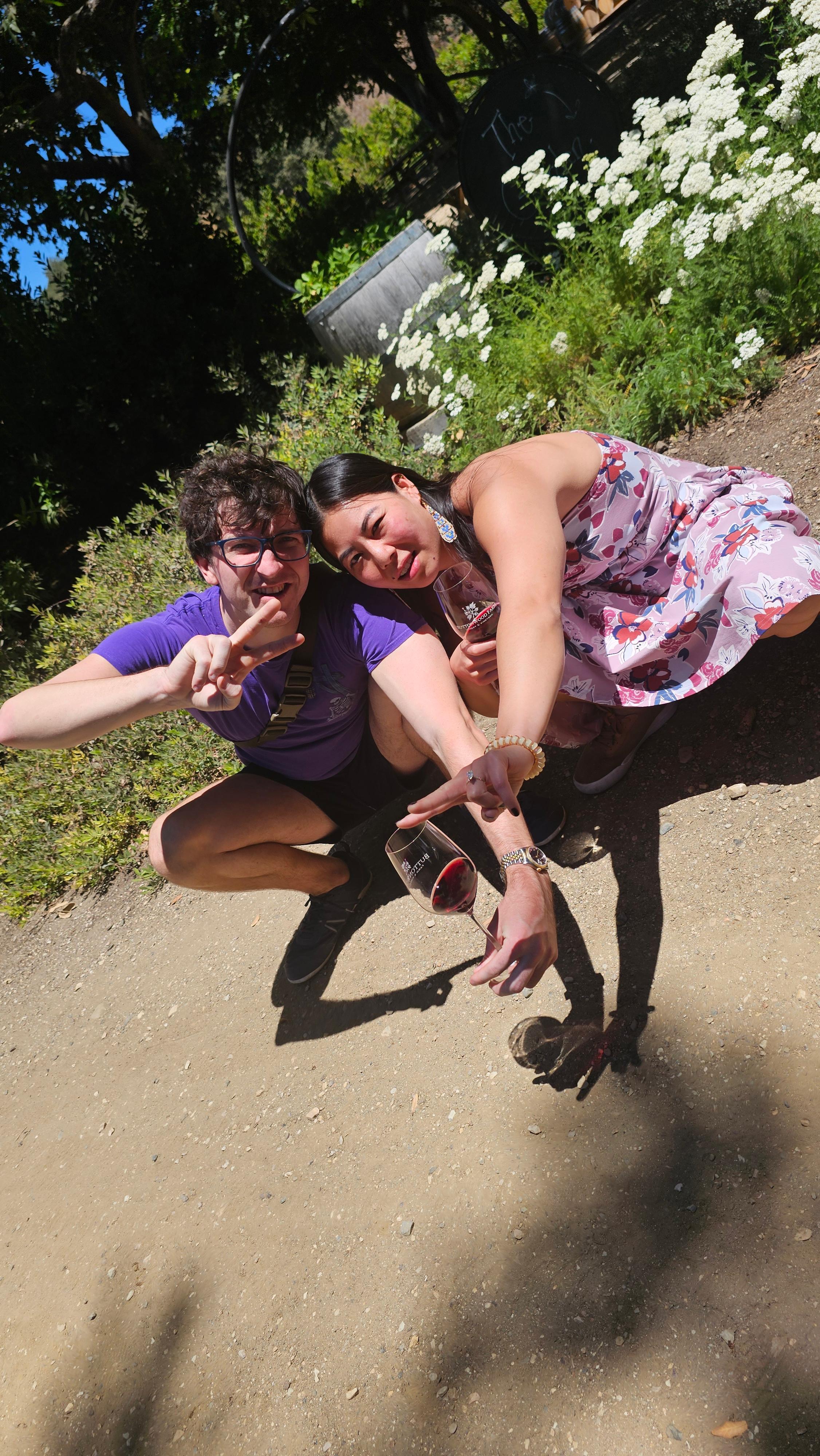 Hanging out in SoCal Wineries